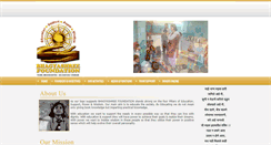 Desktop Screenshot of bhagyashreefoundation.com